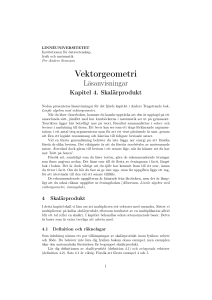 Vektorgeometri