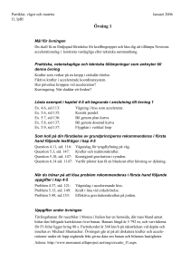 CHALMERS TEKNISKA HÖGSKOLA 1999-03-11