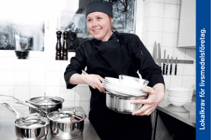Lok alkrav för livsmedelsföretag.