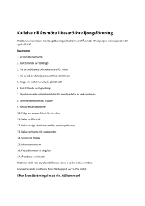 Kallelse