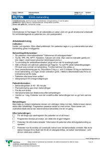 RUTIN ESWL-behandling