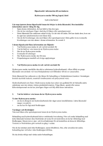 Hydroxyurea medac capsule, hard PL