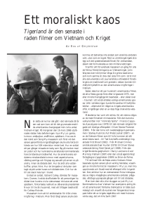 Ett moraliskt kaos - Svenska Filminstitutet