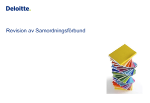 Revision av Samordningsförbund