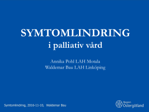 symtomlindring - Region Östergötland