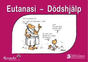 Eutanasi – Dödshjälp