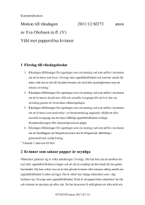 Våld mot papperslösa kvinnor