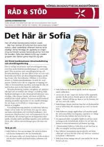 Det här är Sofia - MiM Kunskapscentrum