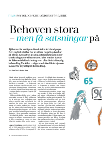 Behoven stora