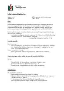 LPP - Kemi - Ämnens egenskaper