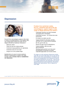 Patientens checklista för depression
