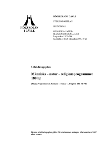 Människanaturreligionsprogrammet2007