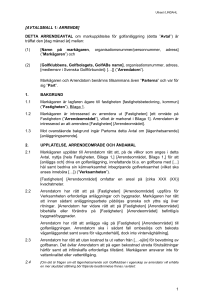Avtalsmall 1
