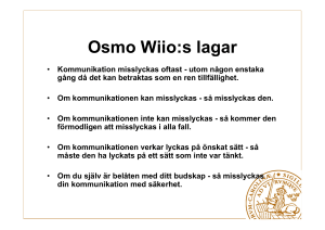 Osmo Wiio:s lagar