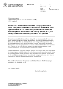 2016-01-15, Inre Marknadsstrategi