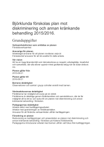 Rutiner för akuta situationer