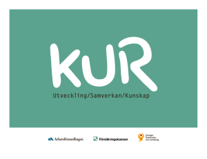 KUR- projektet