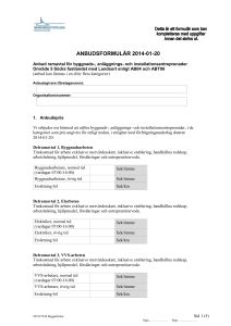 ANBUDSFORMULÄR ÅÅÅÅ-MM-DD