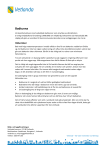 Badtunna - Vetlanda kommun