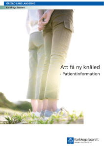 Att få ny knäled 130613.indd