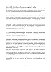Kapitel5•Aktiviteterförenmeningsfullvardag