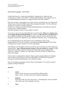 Labvärdesuppgift - UU Studentportalen