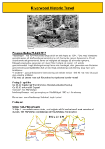 Program - Historic Travel