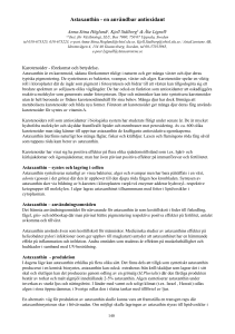 Astaxanthin - en användbar antioxidant