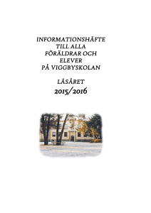 Välkomna till ett nytt läsår på Viggbyskolan