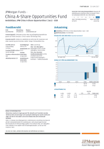 China AShare Opportunities Fund Share Opportunities Fund