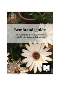 Bemötandeguide - Landskrona stad