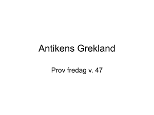 Antikens Grekland