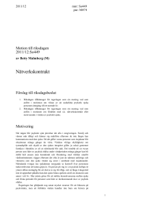 M - Riksdagens öppna data