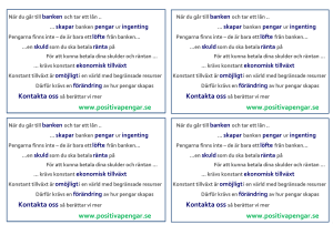 Hämta fil - Positiva Pengar