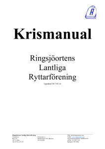 Klicka här för att se RRF:s Krismanual.