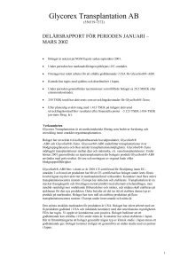 glycorex q1 2002