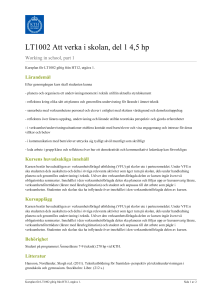 Giltig från HT2012
