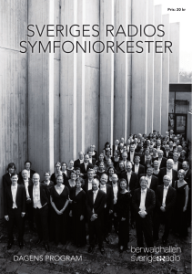SVERIGES RADIOS SYMFONIORKESTER