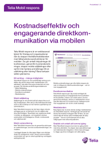 Kostnadseffektiv och engagerande direktkom