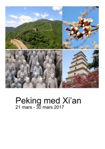Peking med Xi`an