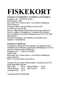 fiskekort - Arnemark
