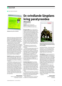 En svindlande långdans kring paratyreoidea