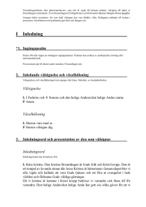 I Inledning - Kyrkohandboken
