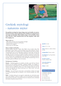 12498 Grekisk mytologi - Naturens myter infoblad.indd