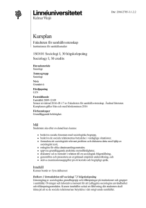 Kursplan