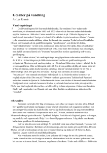 Gesäller på vandring - Bokebackens kultursida