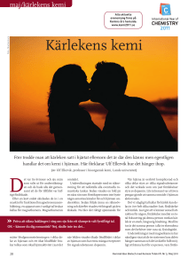 Kärlekens kemi - Lunds universitet