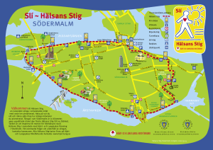 till Hälsans Stig, en naturskön slinga i omväxlande miljö med varje