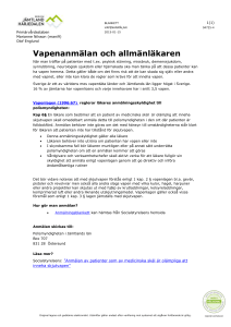 Vapenanmälan