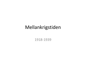 Mellankrigstiden